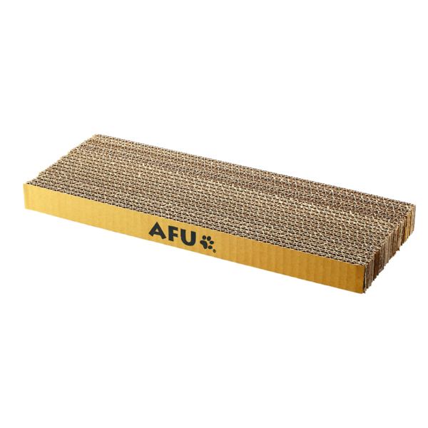ACS40: กระดาษลูกฟูก ลับเล็บแมว AFU  รีฟิล ขนาด 40x15x3cm - Image 2