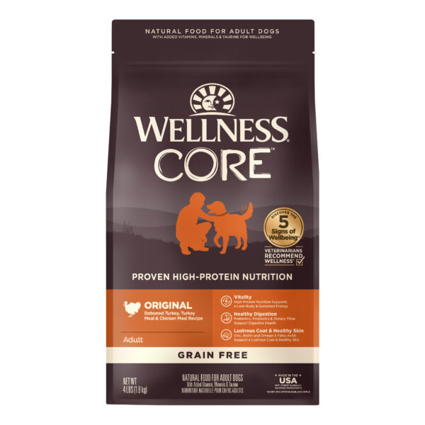 อาหารสุนัข WELLNESS CORE สูตร Original 24lb(10.9kg) - Image 2