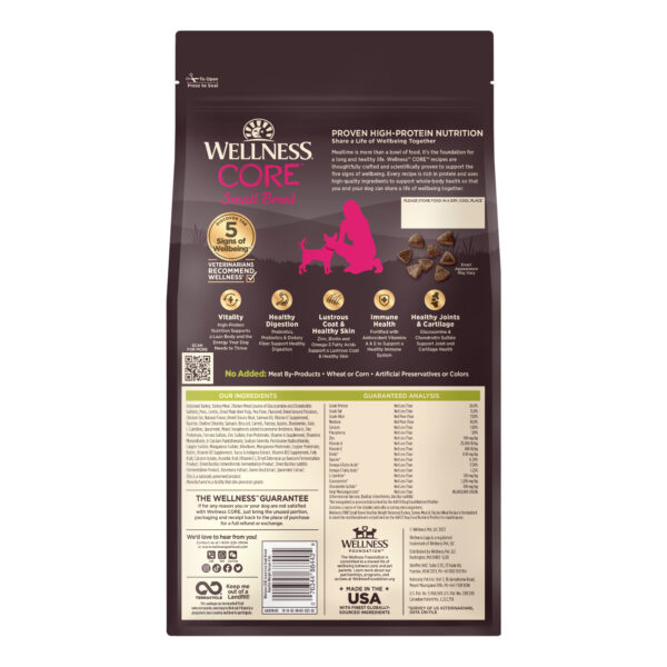อาหารสุนัข WELLNESS CORE สูตร Healthy Weight 24lb(10.9kg) - Image 3