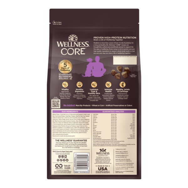 อาหารสุนัข WELLNESS CORE:Age Advantage 7+ 4lb(1.8kg) - Image 3