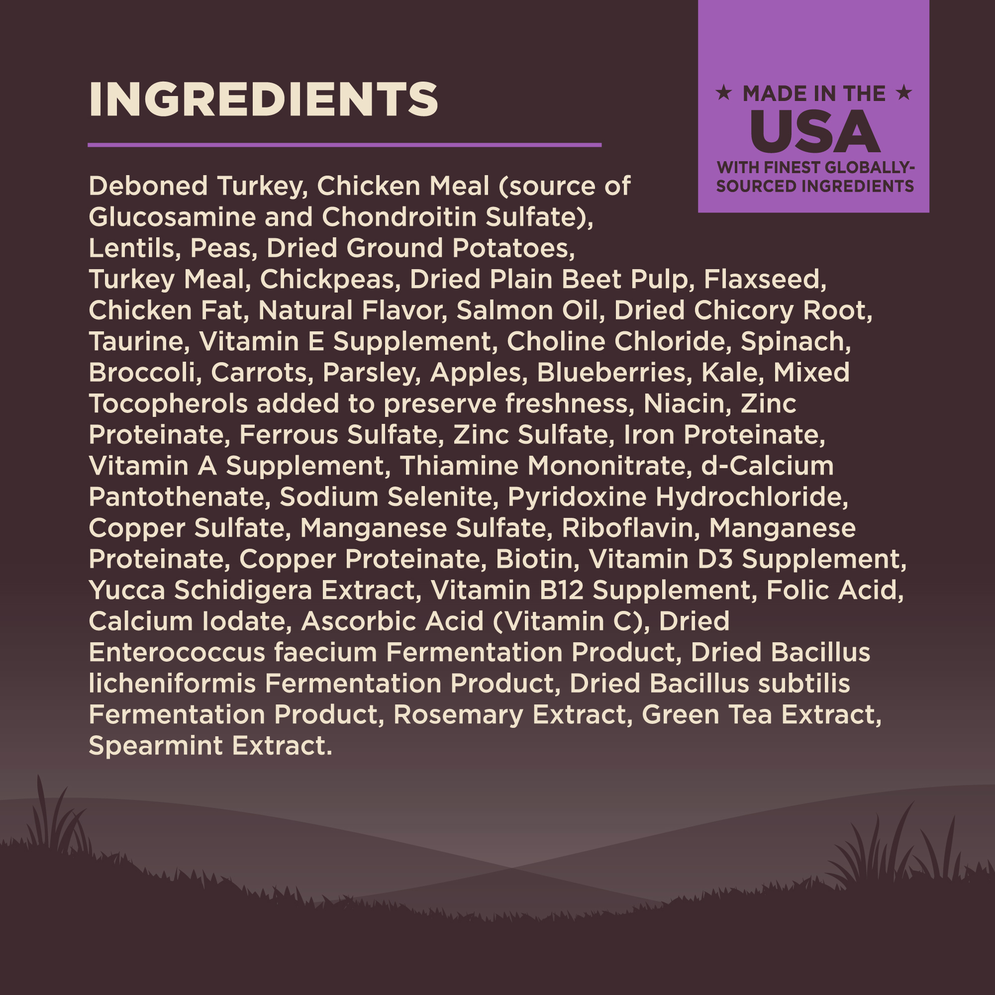 อาหารสุนัข WELLNESS CORE:Age Advantage 7+ 4lb(1.8kg) - Image 12