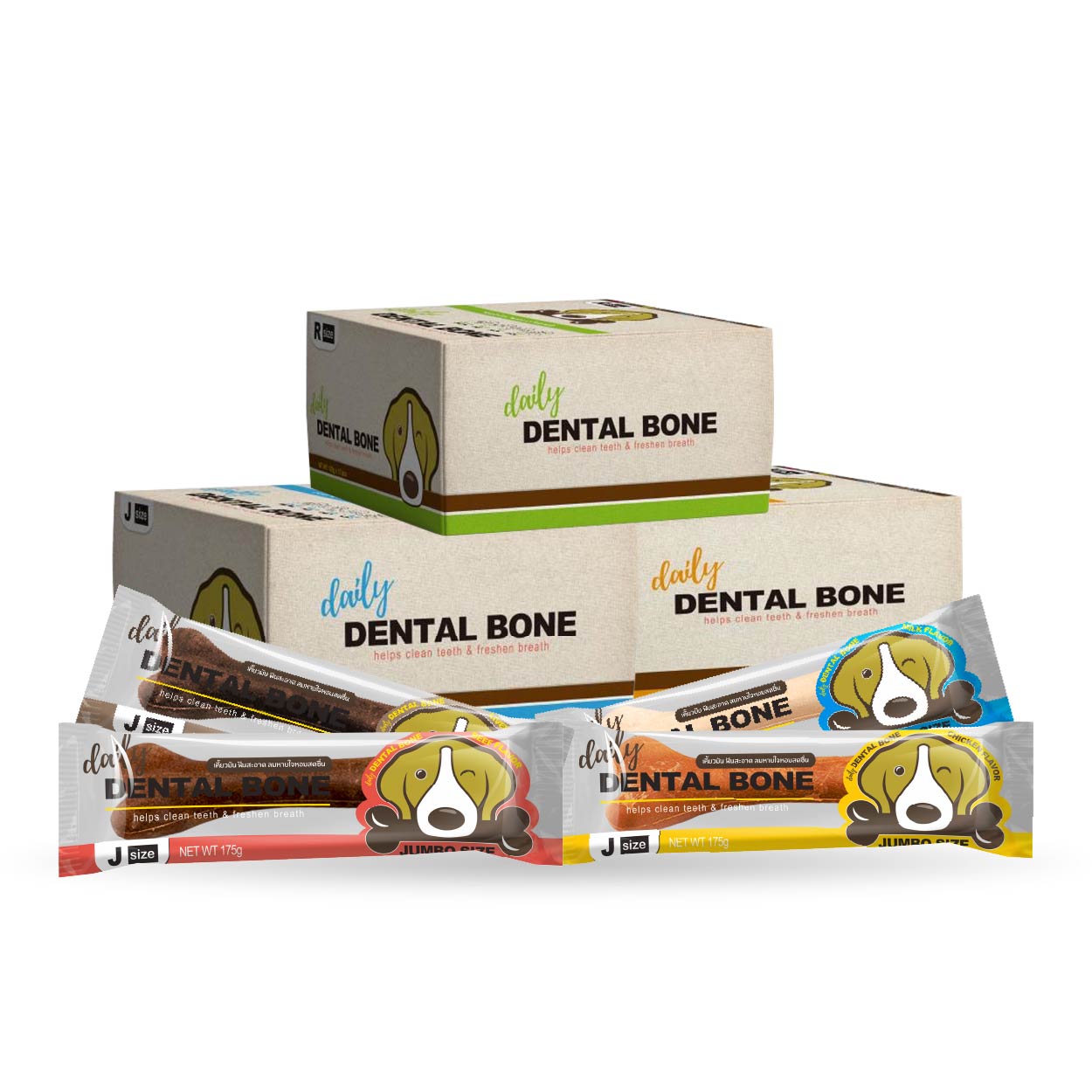 ขนมขัดฟันสุนัข dental bone