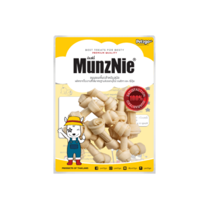 MS011: กระดูกผูก 2.5 นิ้ว รสนม || 12 ชิ้น